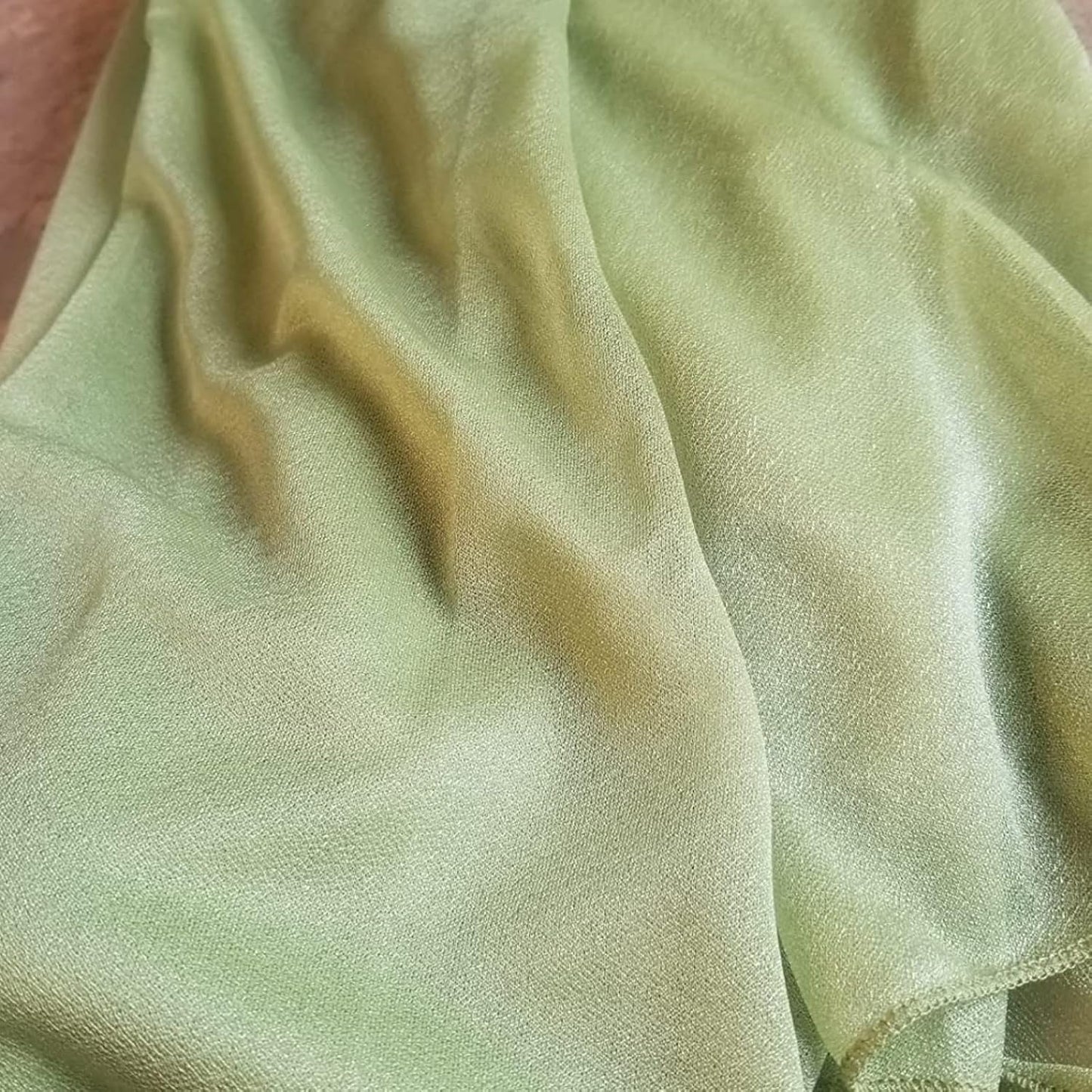 Sage Arch Drapes for Wedding Arch Draping Fabric Sheer Backdrop Curtain for Ceremony Bridal Party Decor 6 Yards 19Ft Length x 28" Width 1 Panel