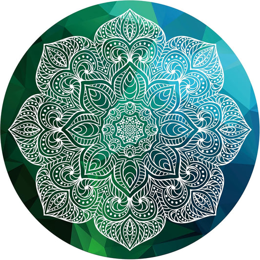 Pilates Mat Round Oversize Yoga Mat Suede Rubber Non-Slip Dia 140cm Exercise Mat Meditation Mat Workout Mat for Home Outdoor