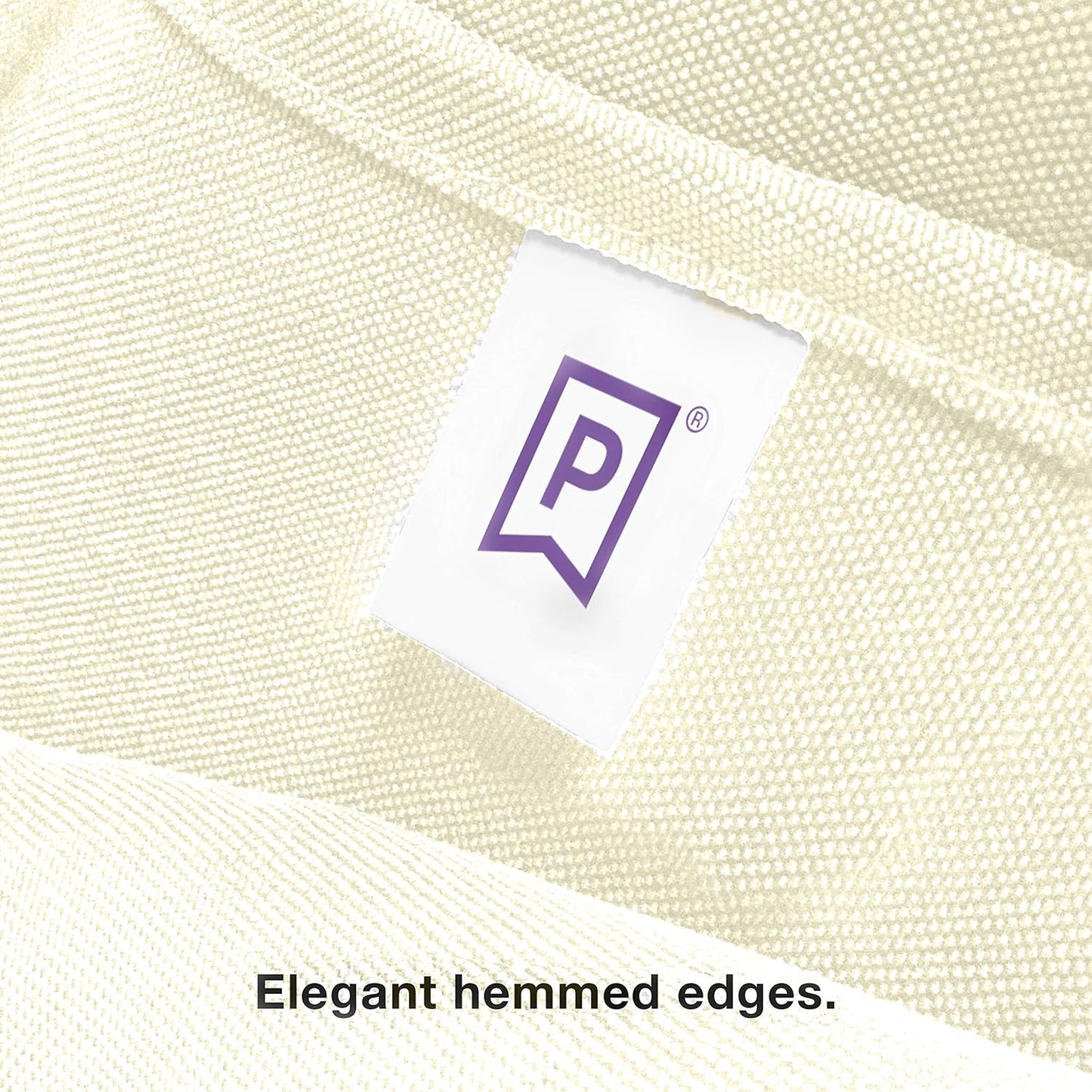 Gee Di Moda Rectangle Tablecloth - 60 x 102" Inch - Ivory Rectangular Table Cloth for 6 Foot Table in Washable Polyester - Great for Buffet Table, Parties, Holiday Dinner, Wedding & More