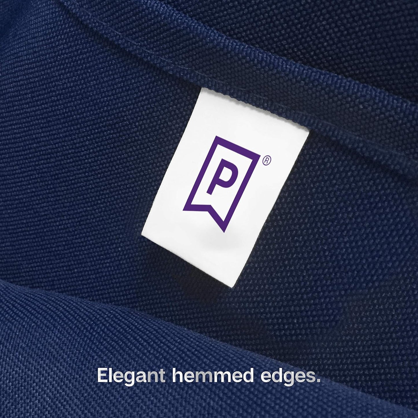 Gee Di Moda Rectangle Tablecloth - 90 x 156 Inch Navy Blue, Polyester, Wrinkle Resistant, Heavy Duty, Machine Washable, 8 Ft Table, Buffet, Holiday, Wedding, Baby Shower