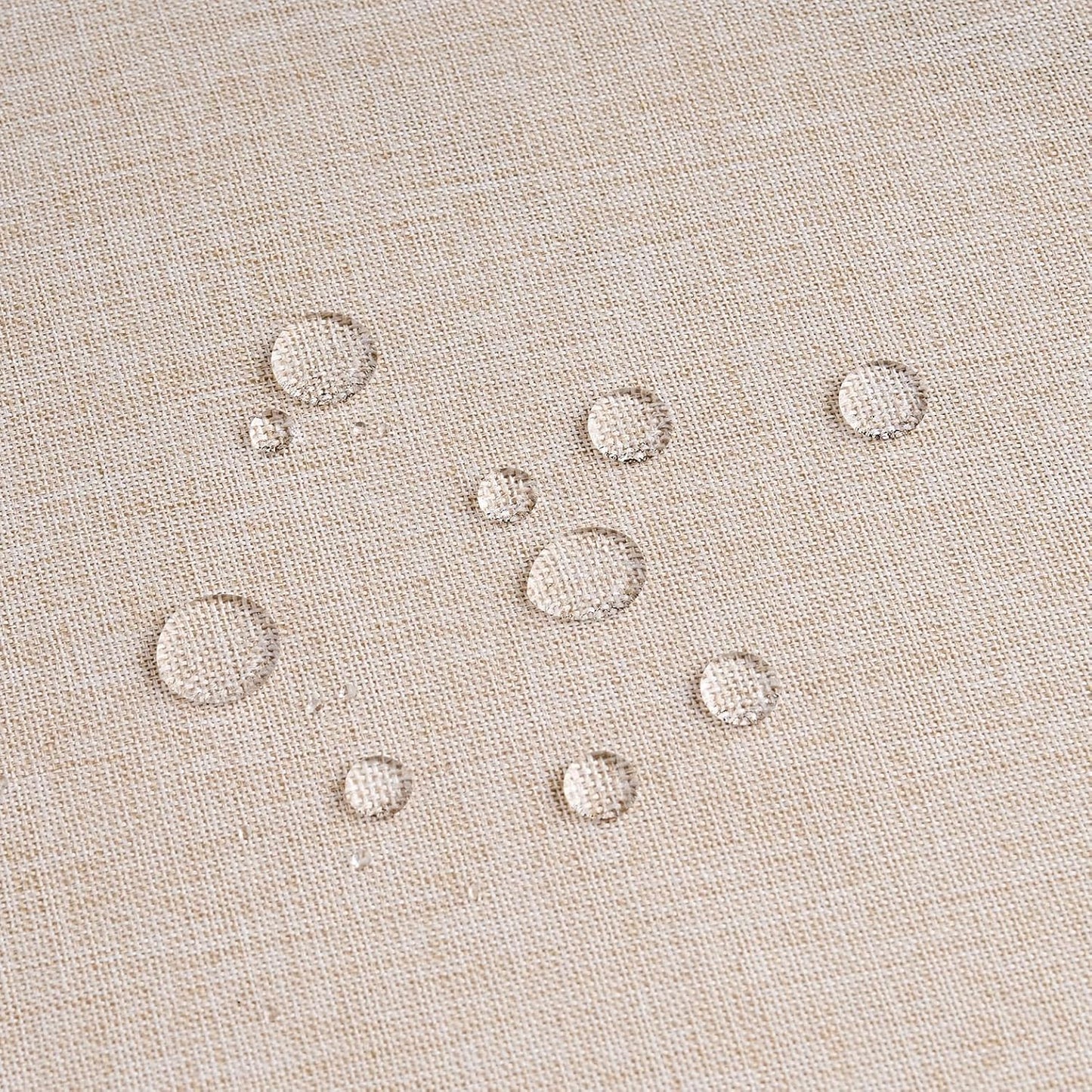 NLMUVW Linen Tablecloth Rectangle 6ft, Rustic Textured Table Cloth Water Resistant Farmhouse Table Cover for Kitchen Dining Party Coffee, 54x96 Inch