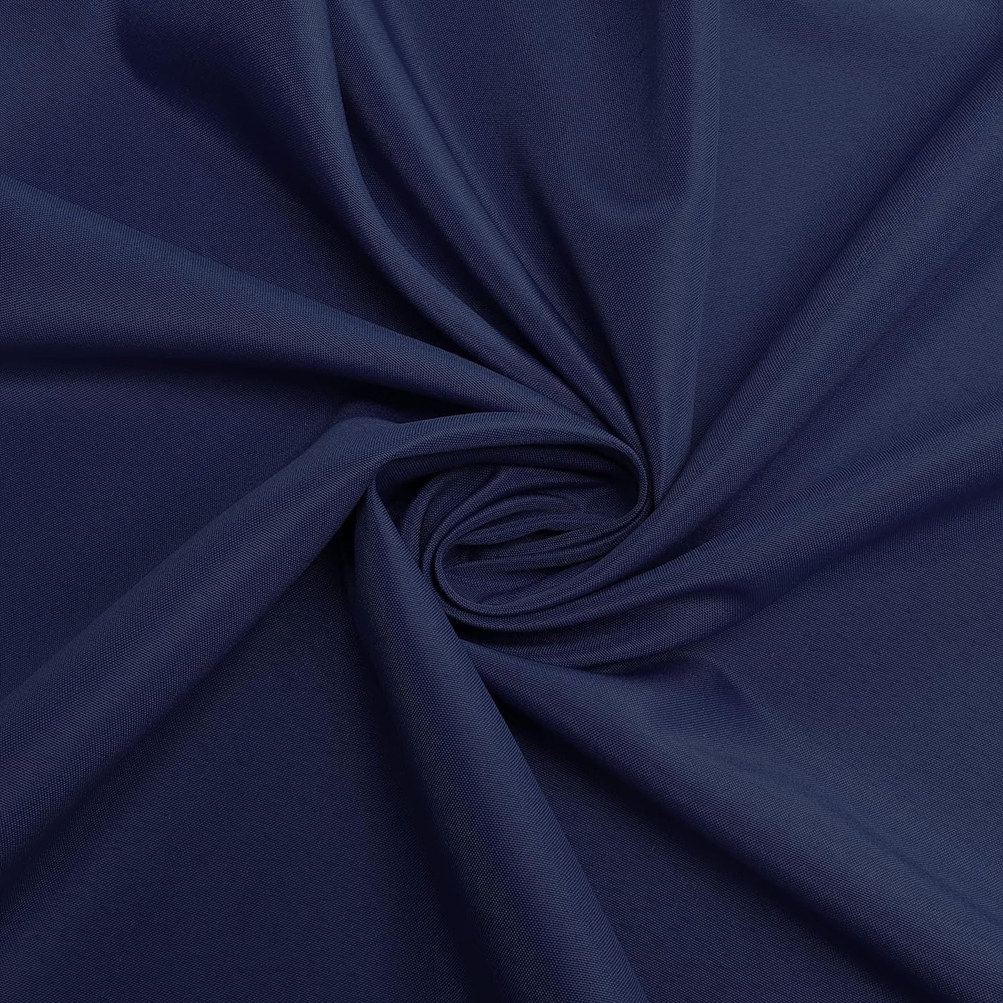 sancua Round Tablecloth - 108 Inch - Water Resistant Spill Proof Washable Polyester Table Cloth Decorative Fabric Table Cover for Dining Tables, Buffet Parties and Camping, Navy