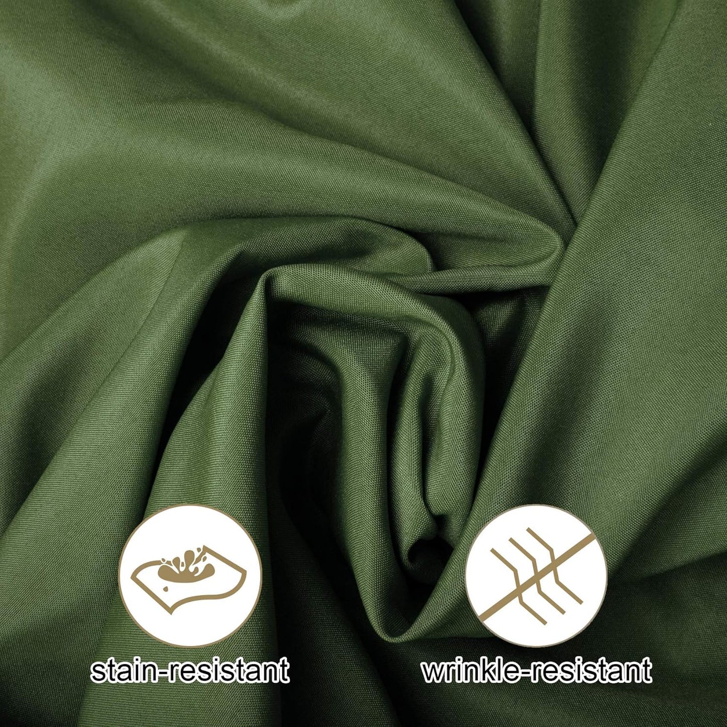 Ascoza 2pack 70 Inch Willow Round Tablecloth in Washable Polyester Fabric for Wedding/Banquet/Restaurant/Parties