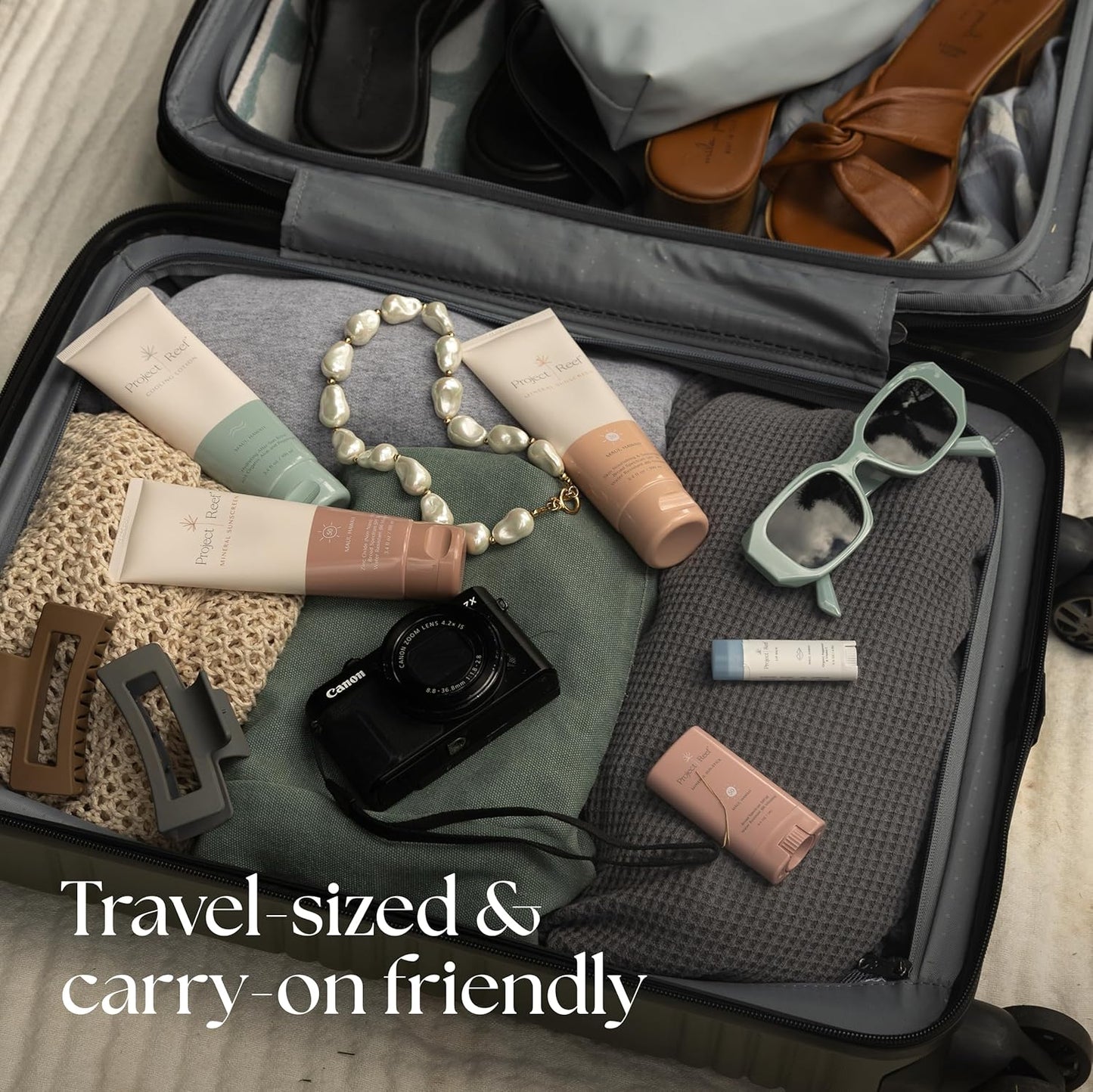 Project Reef After Sun Cooling Lotion w/Organic Aloe Vera, Peppermint, Shea Butter, Vitamin E - Natural Vegan Sunburn Relief, Aftersun Care