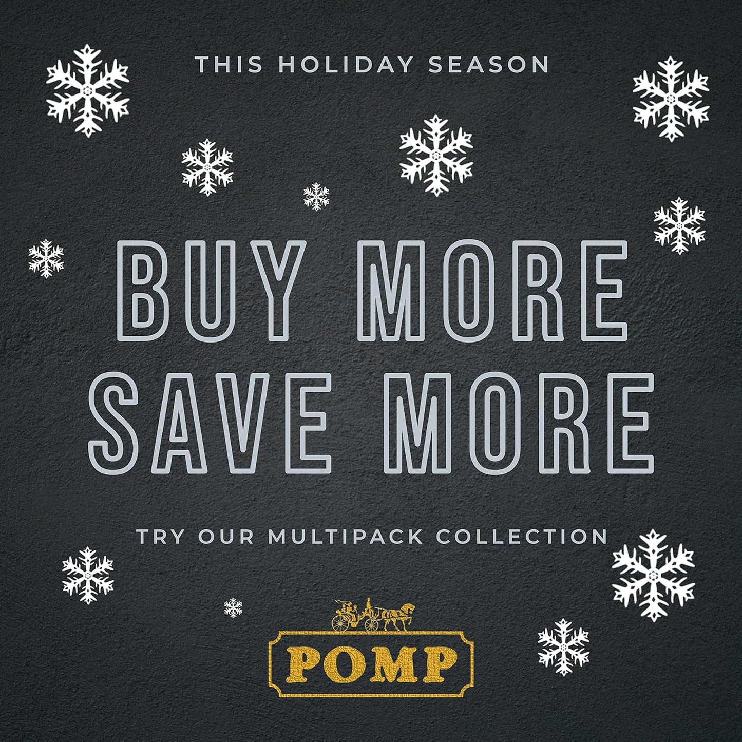 Pomp Black 120" Inch Round Premium Polyester Tablecloth (4 Pack) | Wrinkle + Stain Resistant Easy Care Fabric | Fits Round or Circle Table