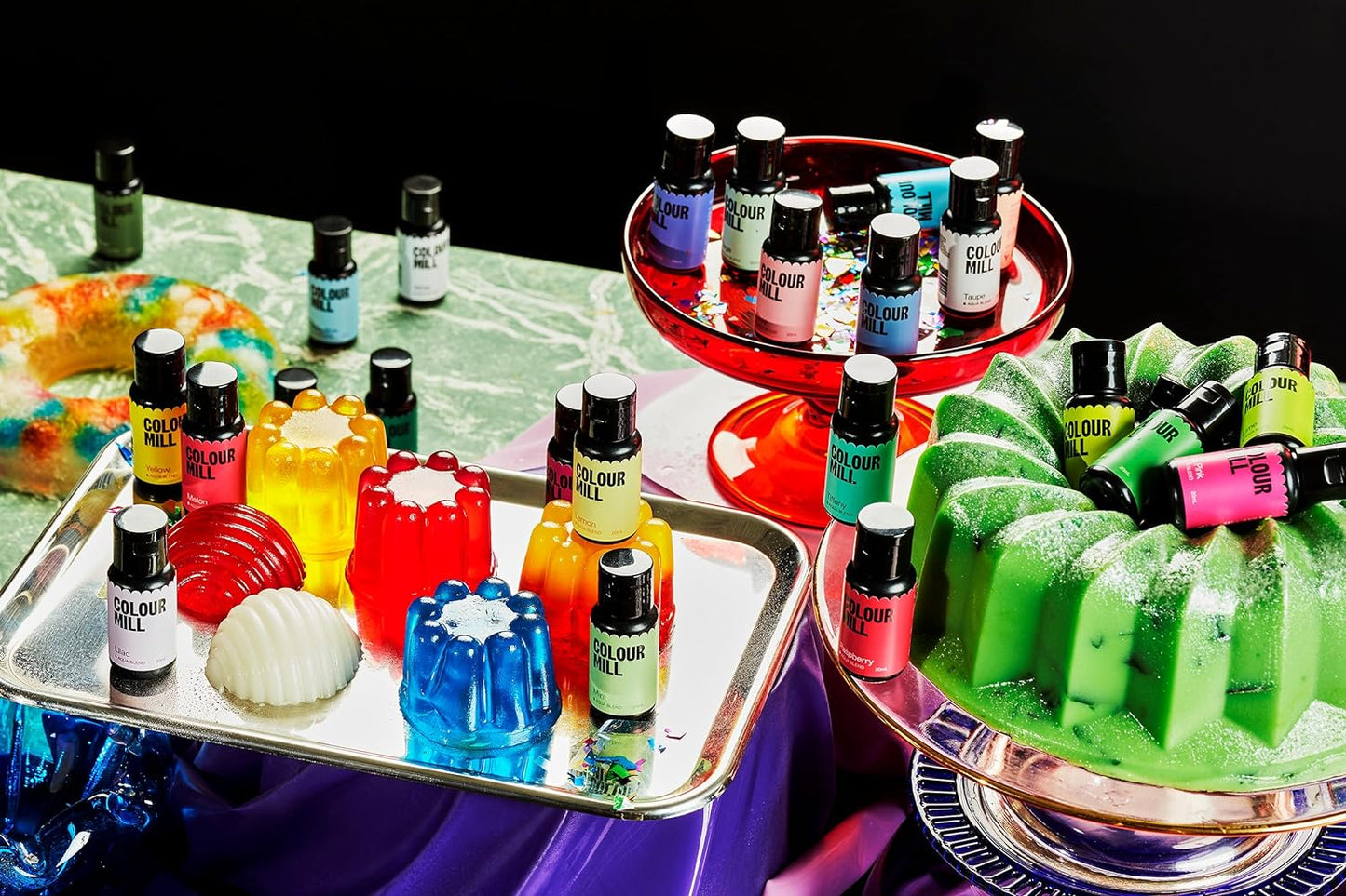 Colour Mill Aqua Blend Water-Based Food Coloring, 20 Milliliters Pebble