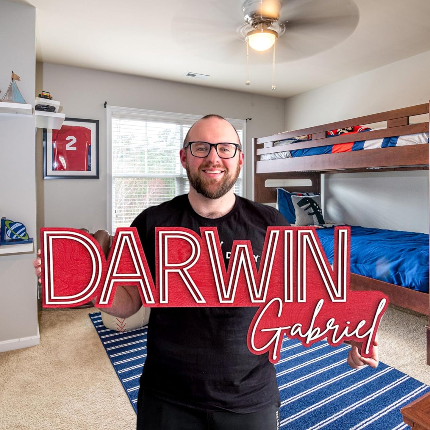 Custom Wooden Name Sign - Baby Name Sign - Nursery Name Sign - Personalized Name Sign - Family Name Sign - Last Name Signs For Home - Wedding Birthday Event Play Room