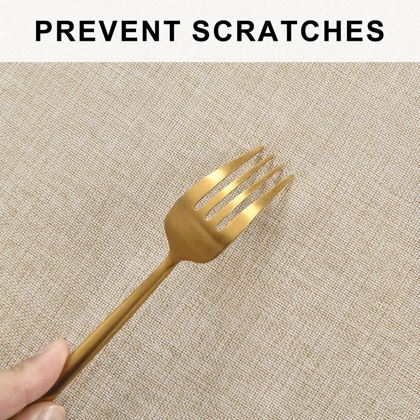 Hiasan Round Tablecloth 80 Inch Linen - Wrinkle and Stain Resistant Washable Polyester Fabric Table Cloth for Dining Room Kitchen Party, Beige