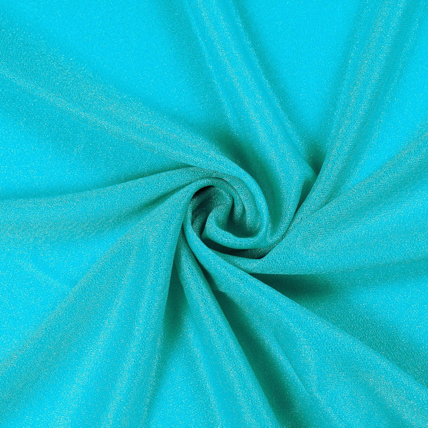 VDS Pack of 2 Panel (30 Inch X 40 Feet) Wedding Arch Draping Fabric Sheer Chiffon Fabric Drapery for Wedding Ceremony Reception Swag Backdrop Canopy Chuppah ARBO Altars Decoration (Peacock Blue)