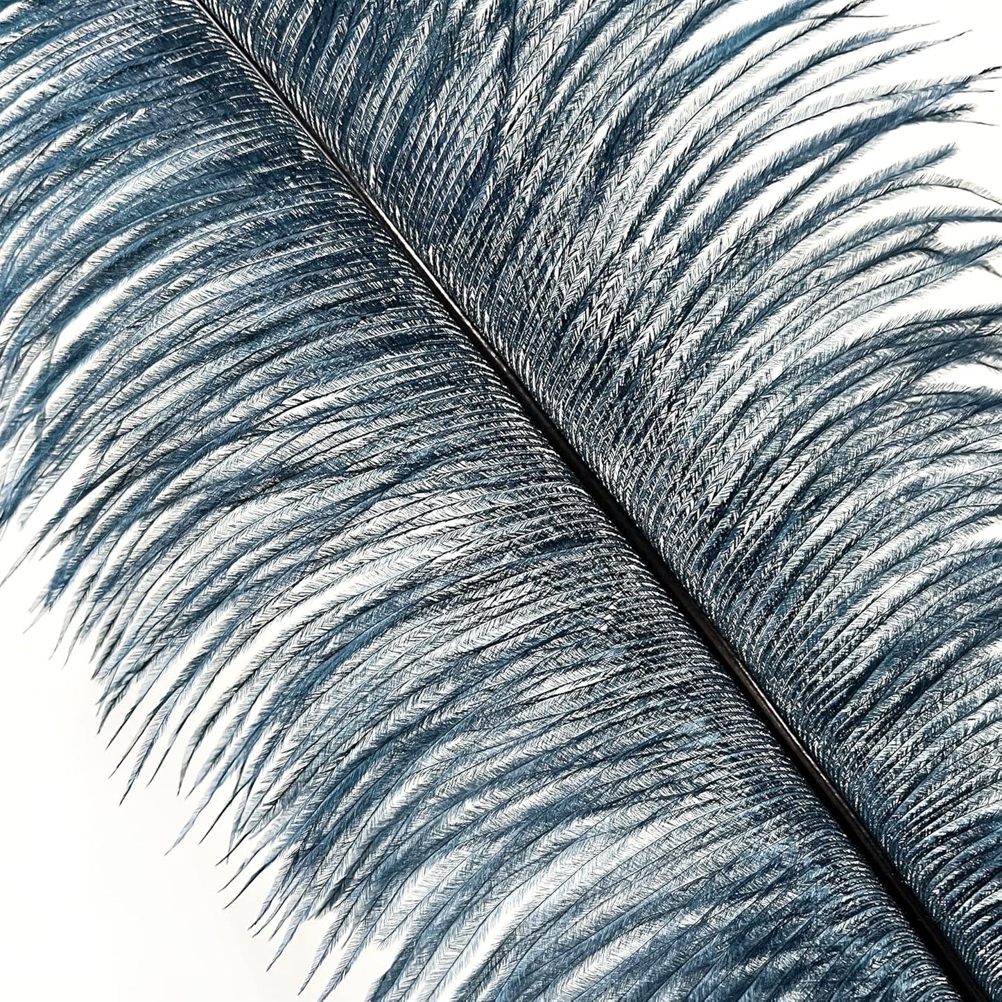 Happy Feather 16-18 inch Ostrich Feathers Craft for Wedding Party Centerpieces Home Decoration DIY Craft Pack of 10-Turquoise