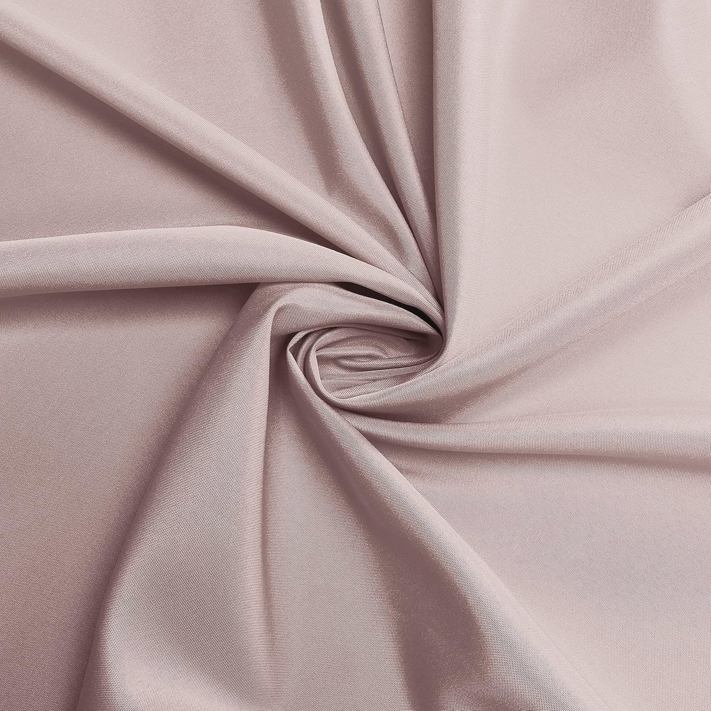 sancua Round Tablecloth - 48 Inch - Water Resistant Spill Proof Washable Polyester Table Cloth Decorative Fabric Table Cover for Dining Tables, Buffet Parties and Camping, Blush