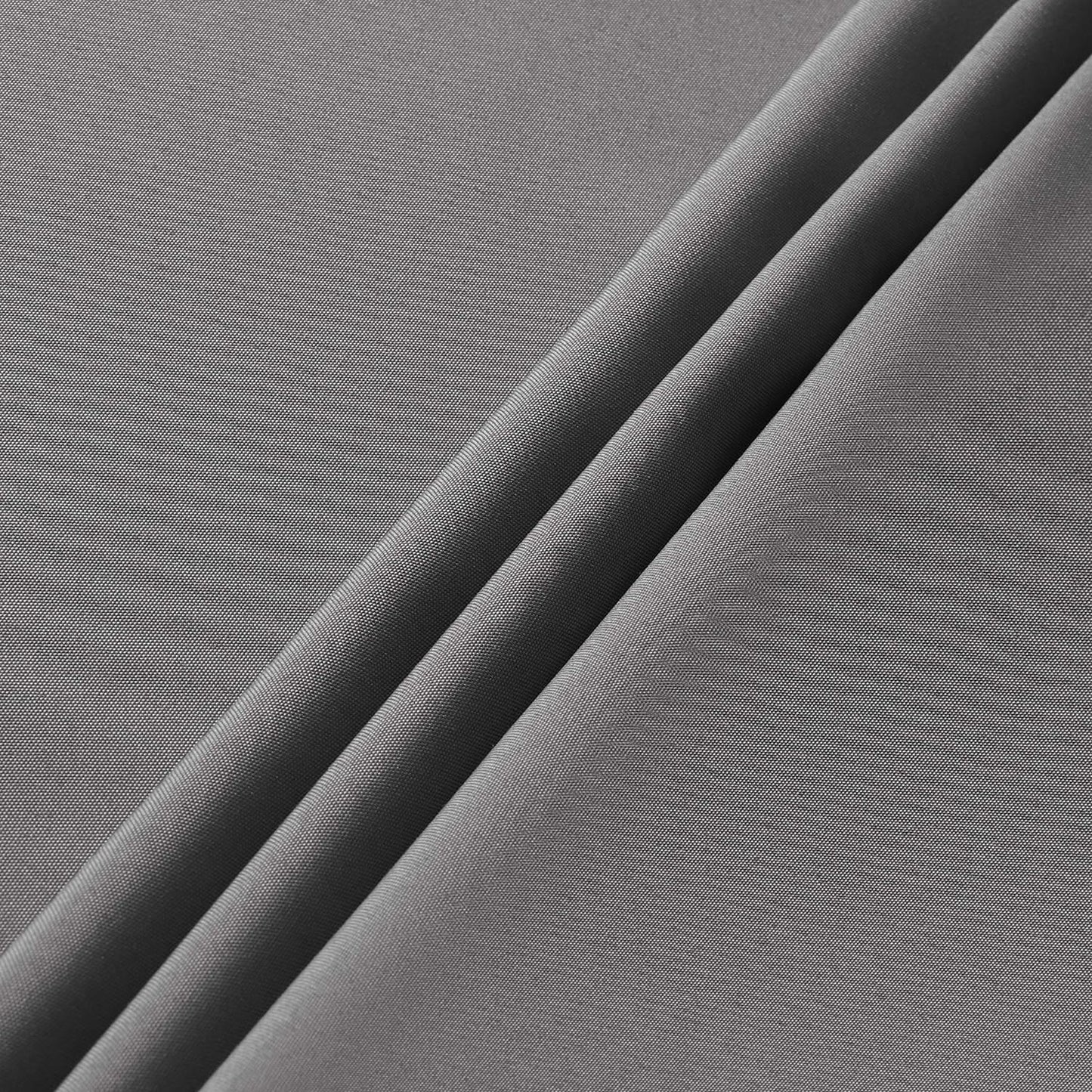 sancua Round Tablecloth - 120 Inch - Water Resistant Spill Proof Washable Polyester Table Cloth Decorative Fabric Table Cover for Dining Tables, Buffet Parties and Camping, Light Grey