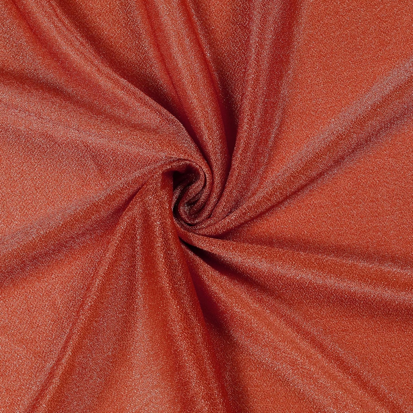 VDS Pack of 3 Panel (30 Inch X 20 Feet) Wedding Arch Draping Fabric Sheer Chiffon Fabric Drapery for Wedding Ceremony Reception Swag Backdrop Canopy Chuppah ARBO Altars Decoration (Terracotta)