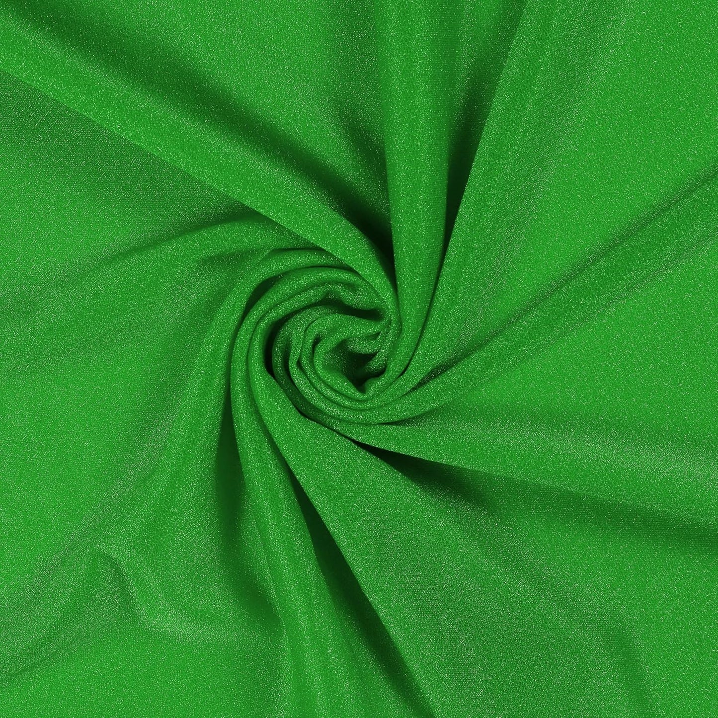 VDS Pack of 2 Panel (30 Inch X 50 Feet) Wedding Arch Draping Fabric Sheer Chiffon Fabric Drapery for Wedding Ceremony Reception Swag Backdrop Canopy Chuppah ARBO Altars Decoration (Green)